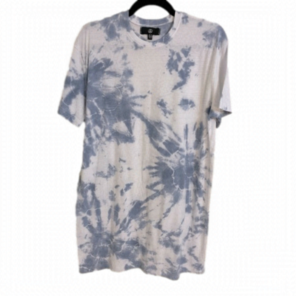𝅺boohoo Tie dye Tee Shirt midi dress,Size 8,